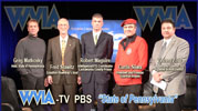 Fred Stawitz with Greg Matkowsky at WVIA-TV PBS